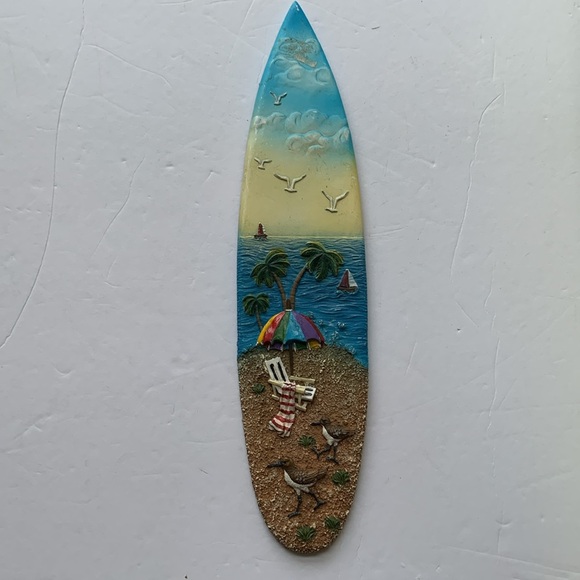 Tradewind Bay Mini Surfboard Art Polystone 3D Wall Mount Decor Lot Of 3 - Picture 7 of 7